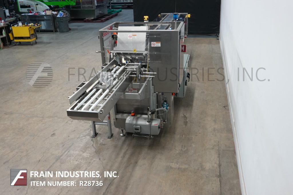 Adco #15D105-IM, semi-automatic, horizontal, intermittent motion, Nordson Problue hot melt glue cartoner - Image 3