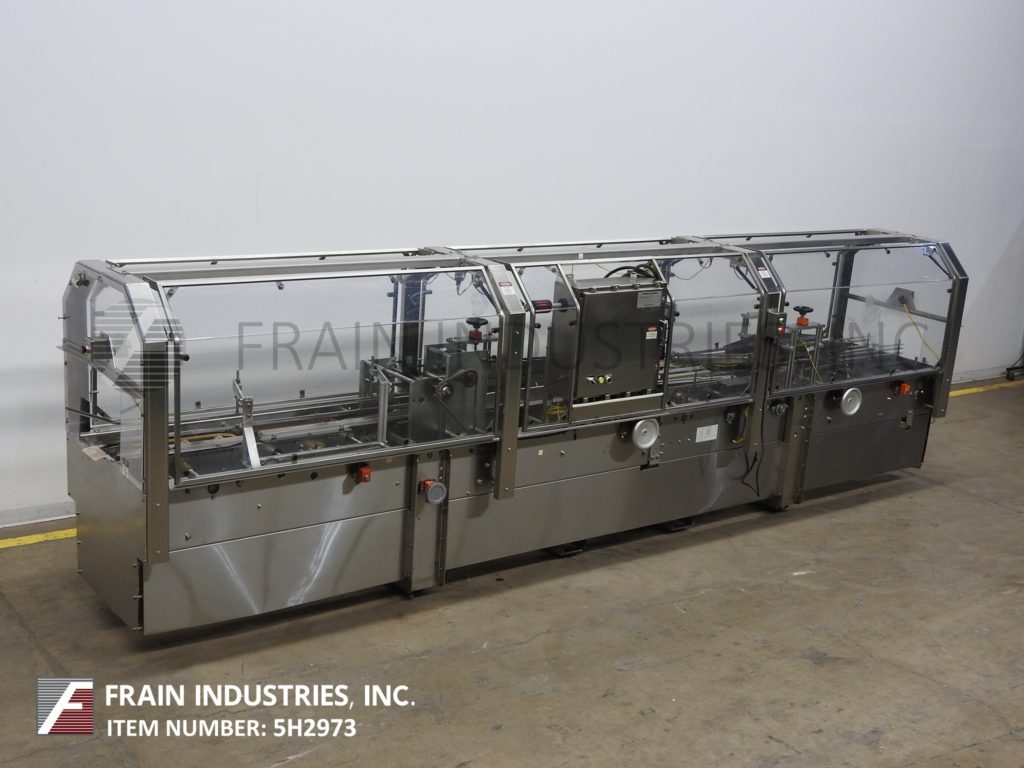 Kliklock #3FK, inline, Stainless Steel, top carton closer, hot melt tri-sealer, 10-70 cartons per minute - Image 1