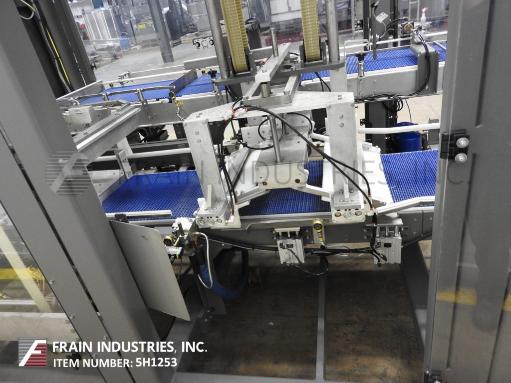 Pearson #GTL-AN1, automatic, all in one, pick and place, case or tray erector, top load packer, hot melt glue - Image 2