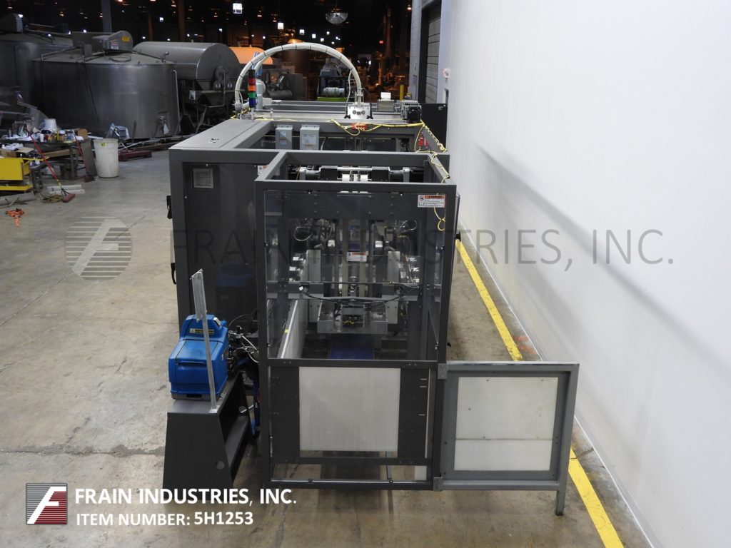Pearson #GTL-AN1, automatic, all in one, pick and place, case or tray erector, top load packer, hot melt glue - Image 4