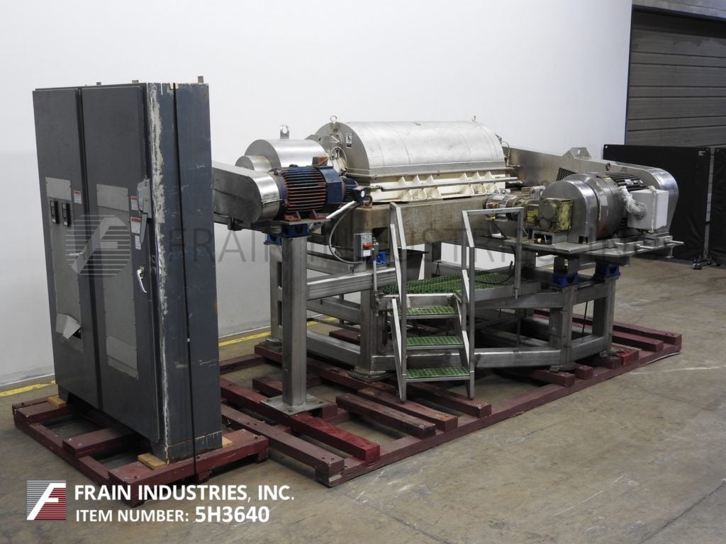 Sharples #P5000 Super D-Canter, Stainless Steel, continuous motion centrifuge, 3000 RPM - Image 1