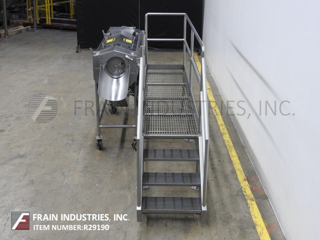 Magnuson #WSO3060, Stainless Steel, brush style, washer, scrubber, peeler, 8000 product/hour, A/B vari-speed - Image 3