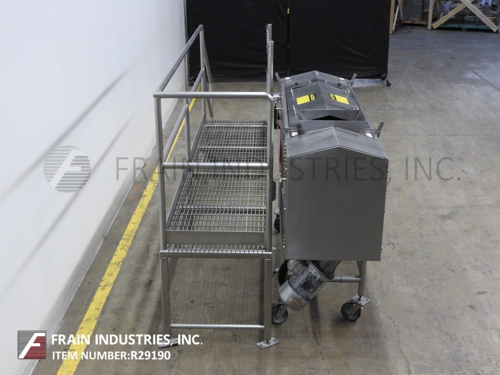 Magnuson #WSO3060, Stainless Steel, brush style, washer, scrubber, peeler, 8000 product/hour, A/B vari-speed - Image 4