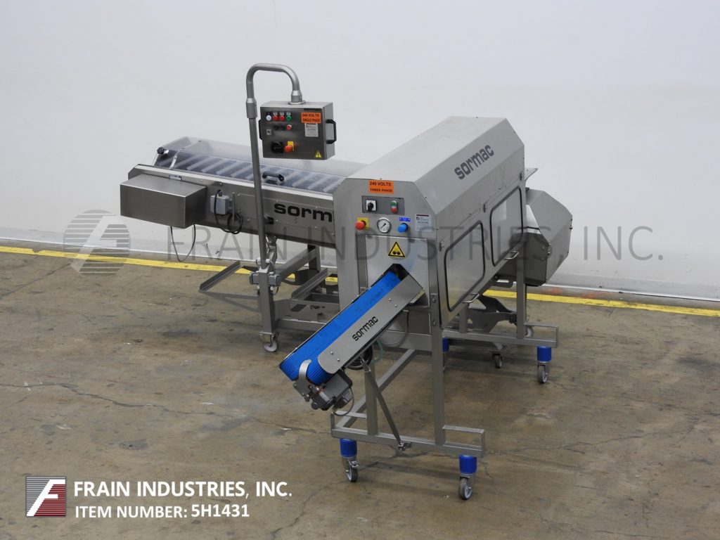 Sormac #KP60/WOS1A, peeler, topper and segmentor system, rated from 75-85 pieces per minute (2 available) - Image 5