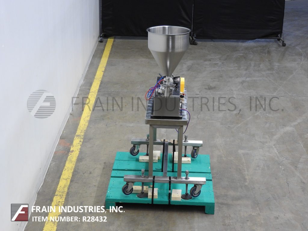 Volumetric Technologies, semi-automatic, 316 Stainless Steel, single head, table top piston filler, with - Image 3