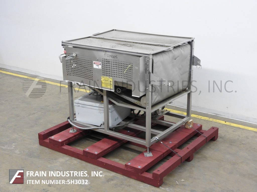 MP Equipment #CO39, endless media filter, 36" wide mesh filter screening belt with scrapper blade (2 - Image 5