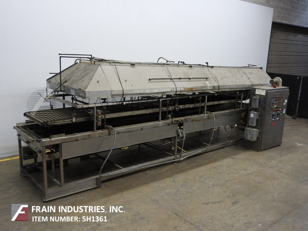 Moline, continuous, all Stainless Steel construction, direct gas fired, hot oil circulating, floating donut - Image 5