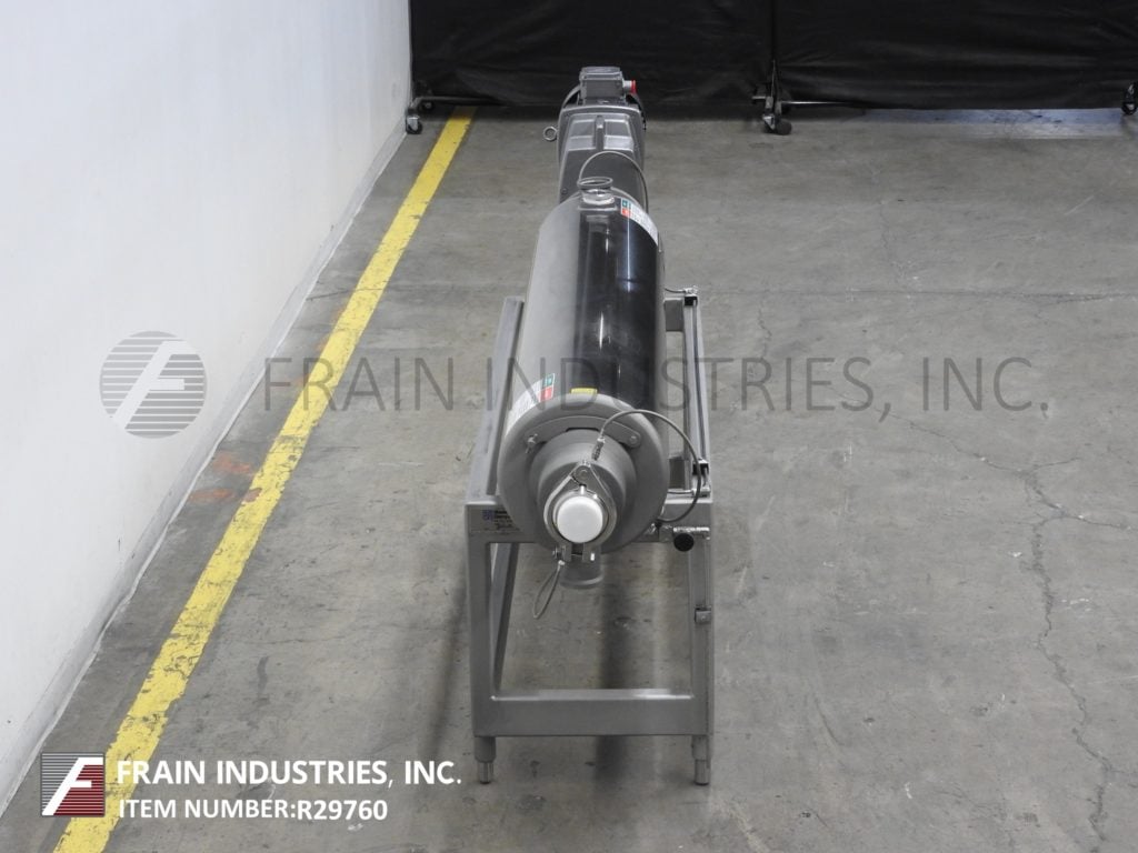 9 sq.ft., 600 psi shell, 250 psi, SPX, Cherry Burrell, Waukesha #6 x 72, Stainless Steel scrape surface heat - Image 3
