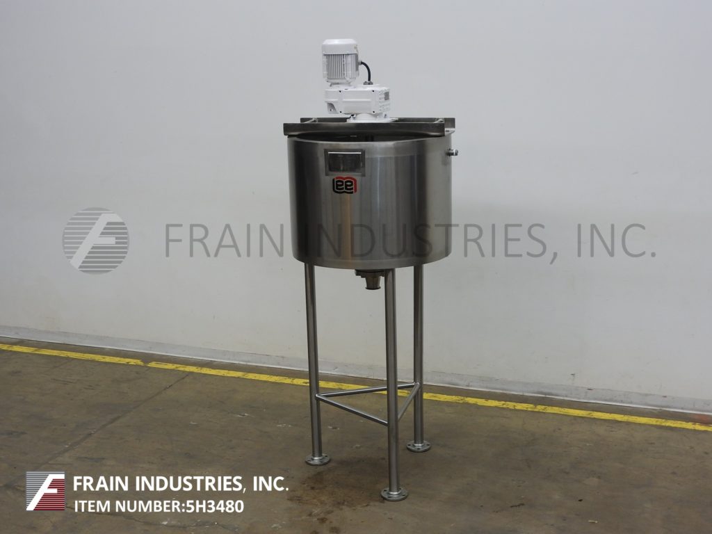 Lee #60-D5S, 316 Stainless Steel jacketed kettle, 32" diameter x 24" deep, 45 psi, 7-1/2" OD/2-1/2" ID - Image 5