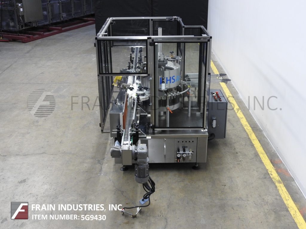 Anker #Roland-8/4, fully automatic 8-head wra, spot or neck cold glue labeler for pre-cut labels, 35-150 - Image 3
