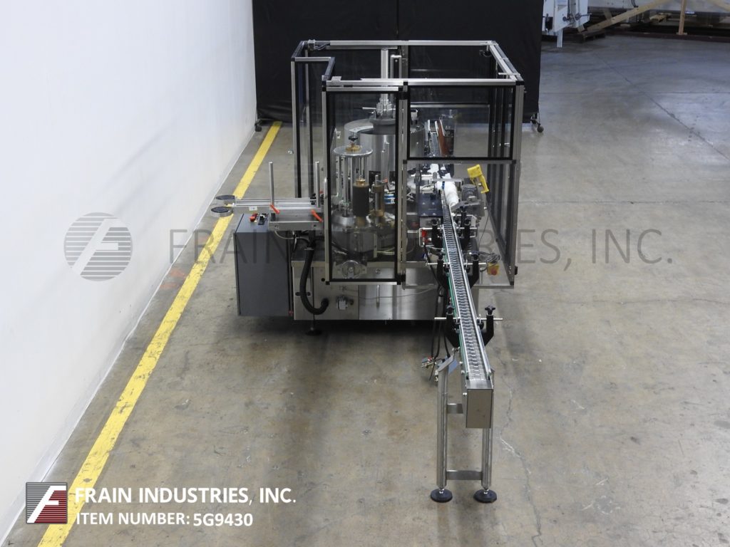 Anker #Roland-8/4, fully automatic 8-head wra, spot or neck cold glue labeler for pre-cut labels, 35-150 - Image 4