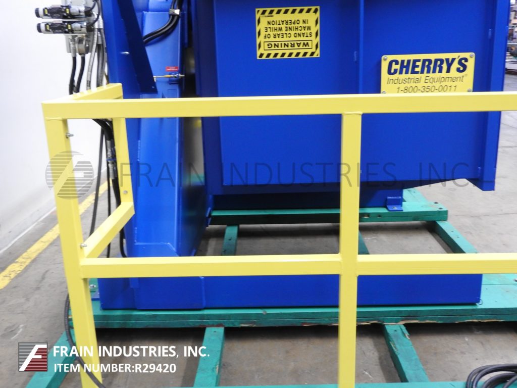 Cherrys Industrial #SC75, Hydraulic Pallet Inverter, free standing, single clamp, 4400 lb. load capacity - Image 2