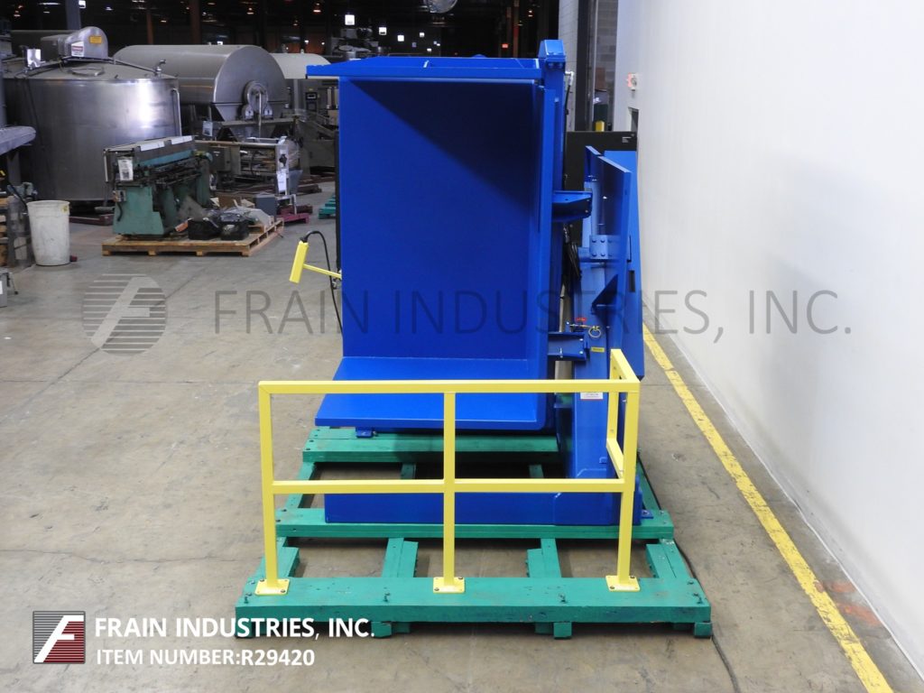 Cherrys Industrial #SC75, Hydraulic Pallet Inverter, free standing, single clamp, 4400 lb. load capacity - Image 4