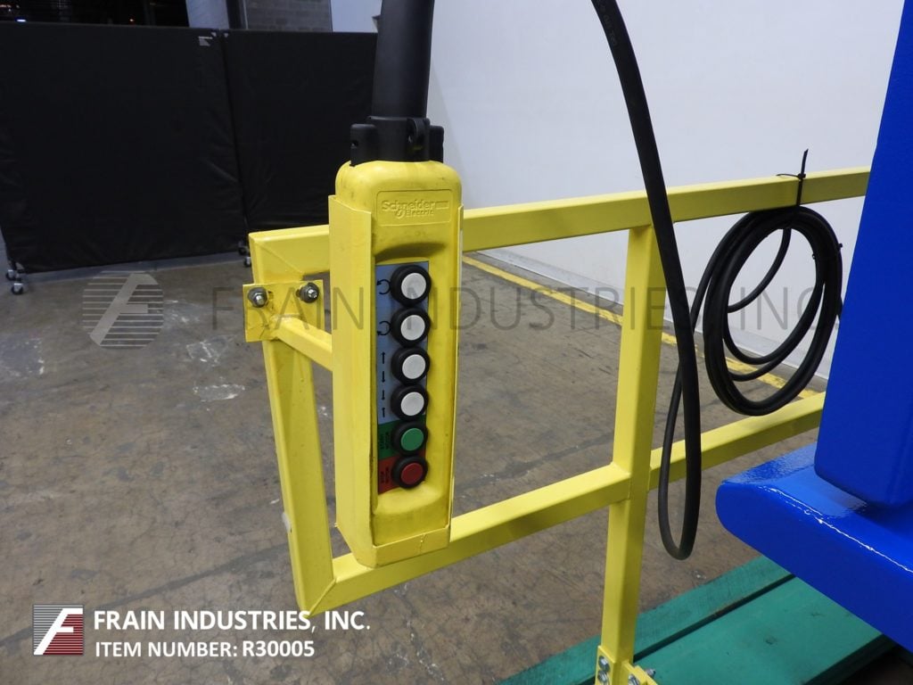 Cherrys Industrial #SC86P, Hydraulic Pallet Inverter, free standing, single clamp, 4400 lb. load capacity - Image 2