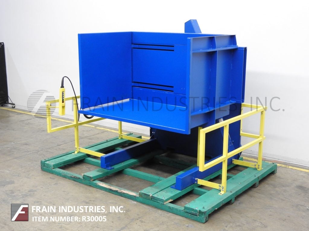 Cherrys Industrial #SC86P, Hydraulic Pallet Inverter, free standing, single clamp, 4400 lb. load capacity - Image 5