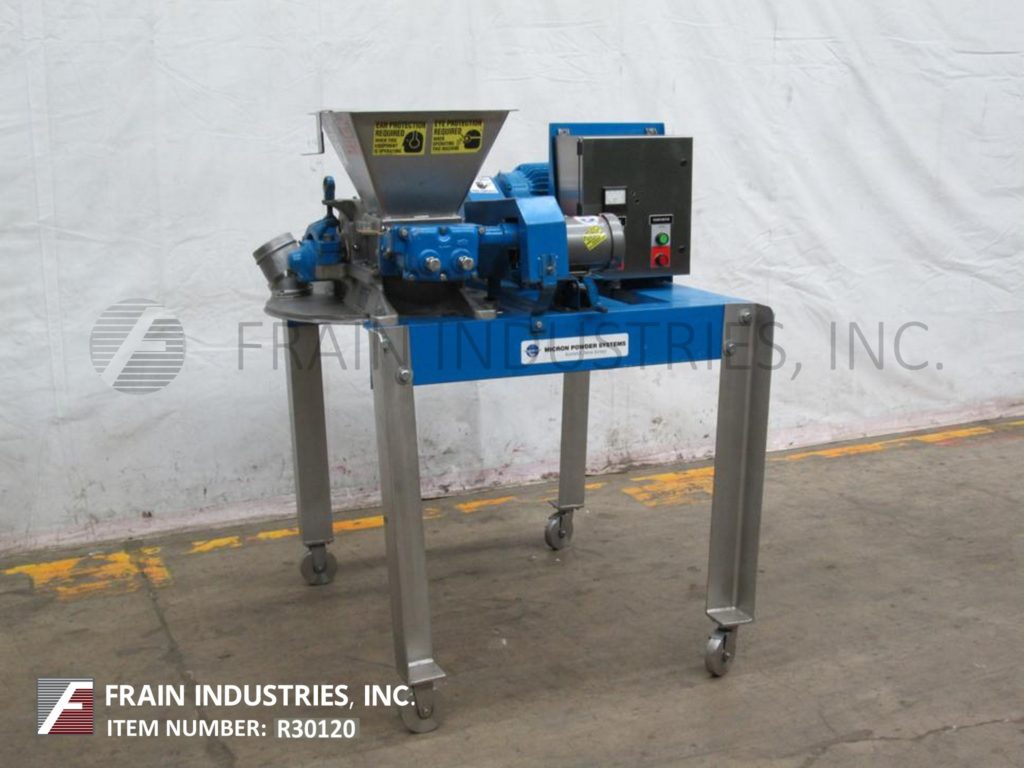Micron Mikro #2DH, hammermill, 15 HP, used to grind, chop, emulsify, de-lump, pulverize & process wet or dry - Image 5