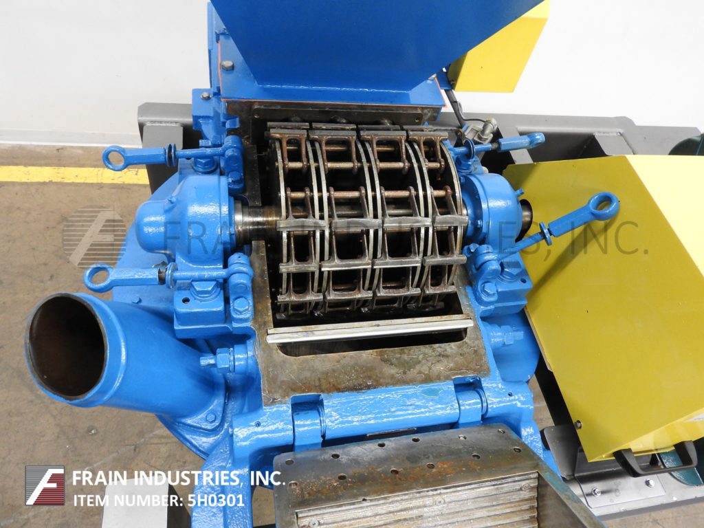 Hosokawa #3MP, Mikro Pulverizer, hammermill w/carbon steel contact parts, .75 HP, 16-swinging impact hammers - Image 2