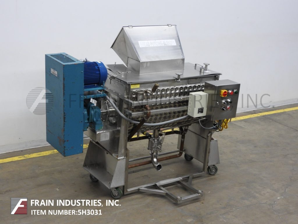 10.4 cu.ft. J.H. Day, 304 Stainless Steel paddle mixer, dimple jacketed, 48" L x 22" W x 26" D mixing trough - Image 5