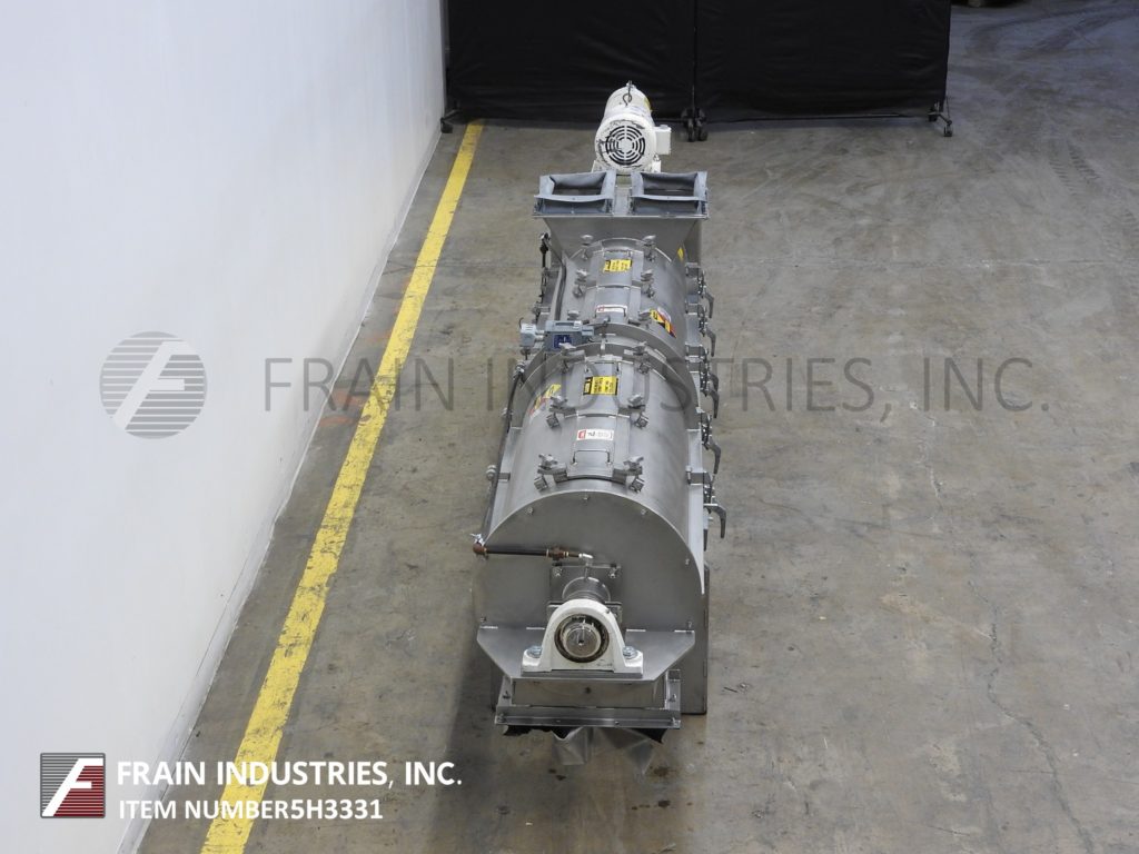 Scott #TB1610, Stainless Steel, continuous ribbon / paddle mixer, flip-up bolt down top access covers, 7-1/2 - Image 4
