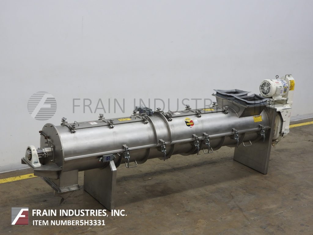 Scott #TB1610, Stainless Steel, continuous ribbon / paddle mixer, flip-up bolt down top access covers, 7-1/2 - Image 5