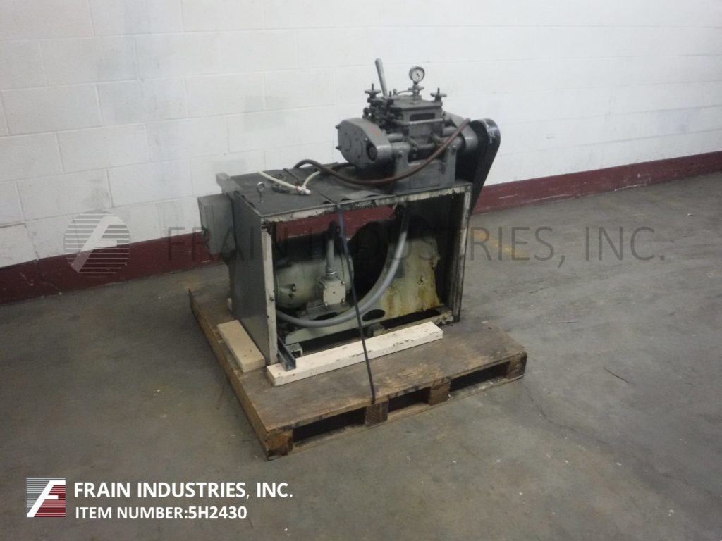 Baker / B P Process #3/4 Gal., jacketed, carbon steel, double arm, sigma blade mixer, 2 HP, 3/4 gallon - Image 5