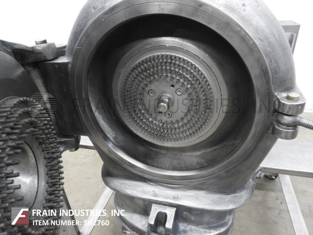 Alpine #160Z, compact, pin mill with Stainless Steel contact parts, 5 HP drive, 9-1/2" x 6-1/2" discharge - Image 2