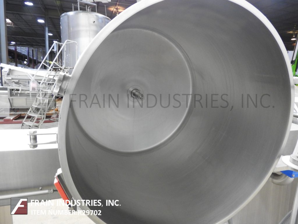 Glass Gmbh & Co. #VSM-300, 300 liter Stainless Steel vertical low pressure cooling jacket, vacuum mixer & - Image 2