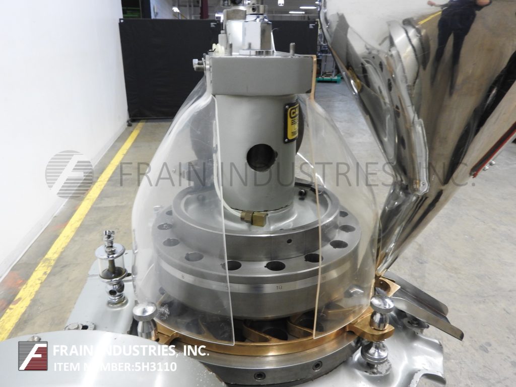 8.5 Ton, Key International #DC-16, 16 station rotary tablet press, 450-770 tablets/min, 15/16" max tablet - Image 2