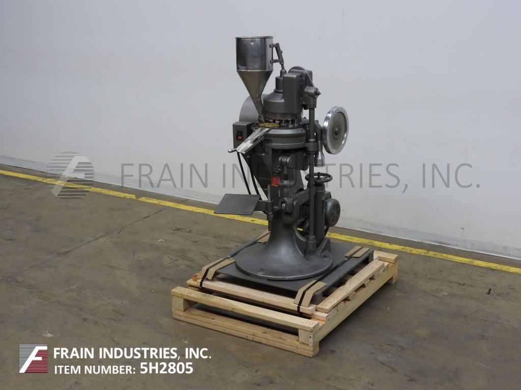 4 Ton, Stokes #512, 16 station rotary press, 350-650 tablets/minute, 5/8" max tablet diameter, 11/16" max - Image 1