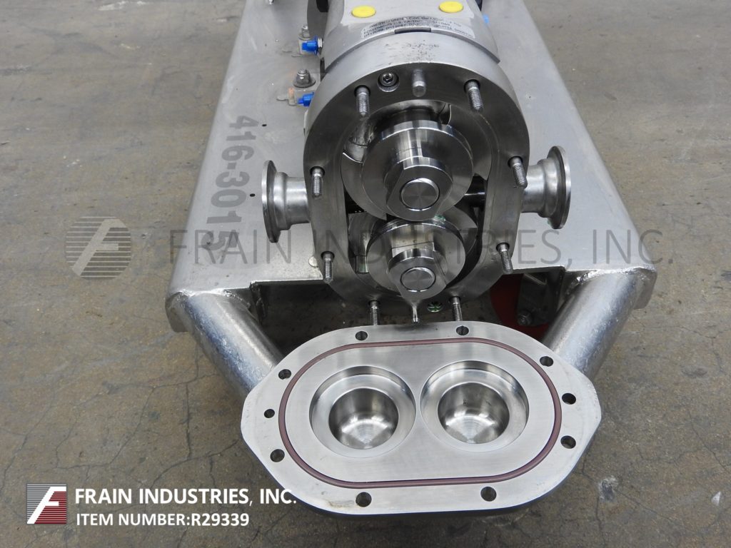 1-10 GPM @ 200 psi, Waukesha #15, positive displacement pump with 316 Stainless Steel contact parts - Image 2