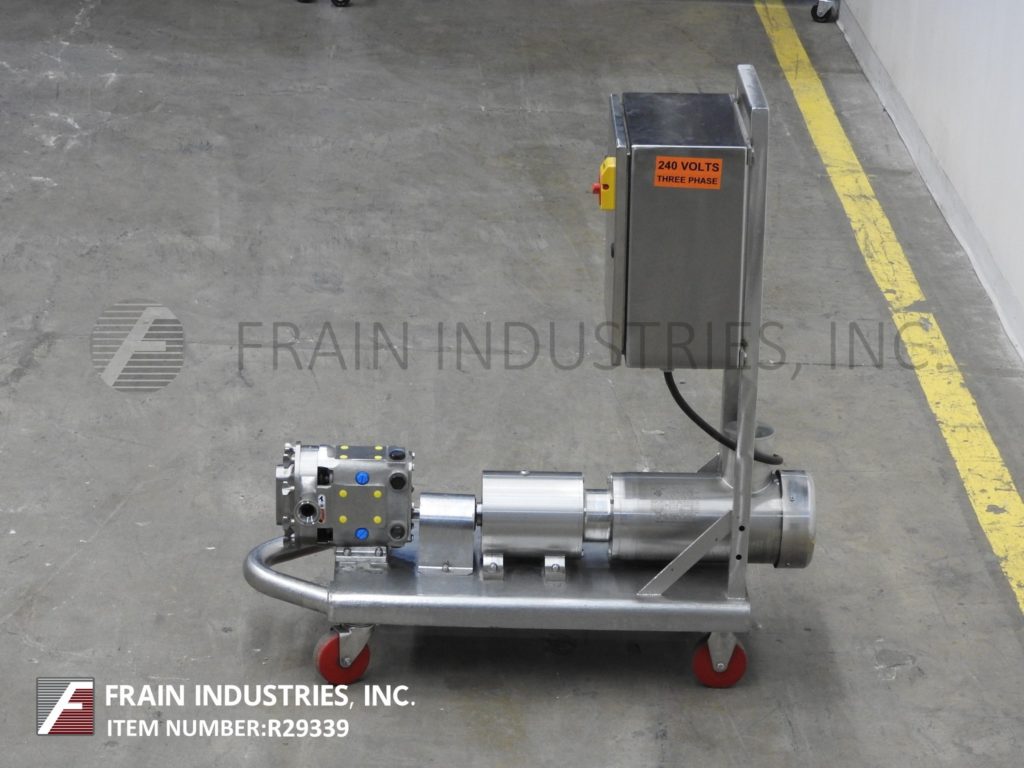 1-10 GPM @ 200 psi, Waukesha #15, positive displacement pump with 316 Stainless Steel contact parts - Image 4