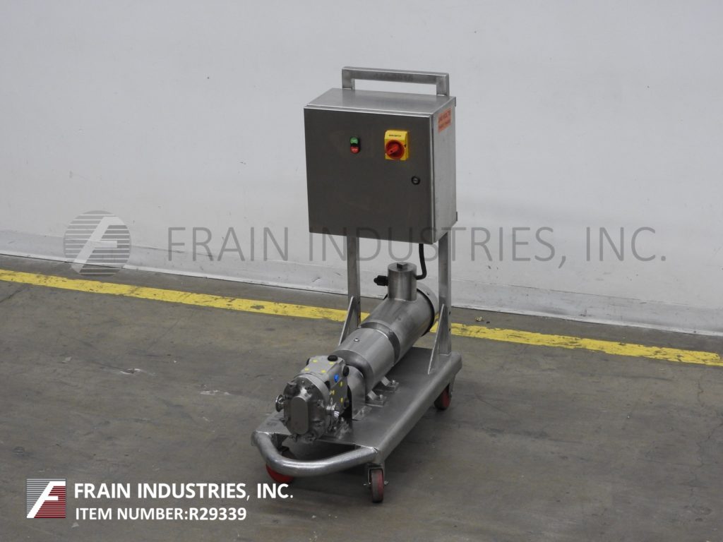 1-10 GPM @ 200 psi, Waukesha #15, positive displacement pump with 316 Stainless Steel contact parts - Image 5