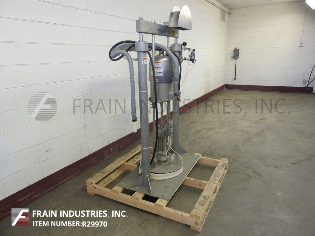 8 GPM @ 100/1000 psi, Graco #234014, Bulldog air pump with priming piston displacement, 10:1 ratio, 21" ram - Image 2