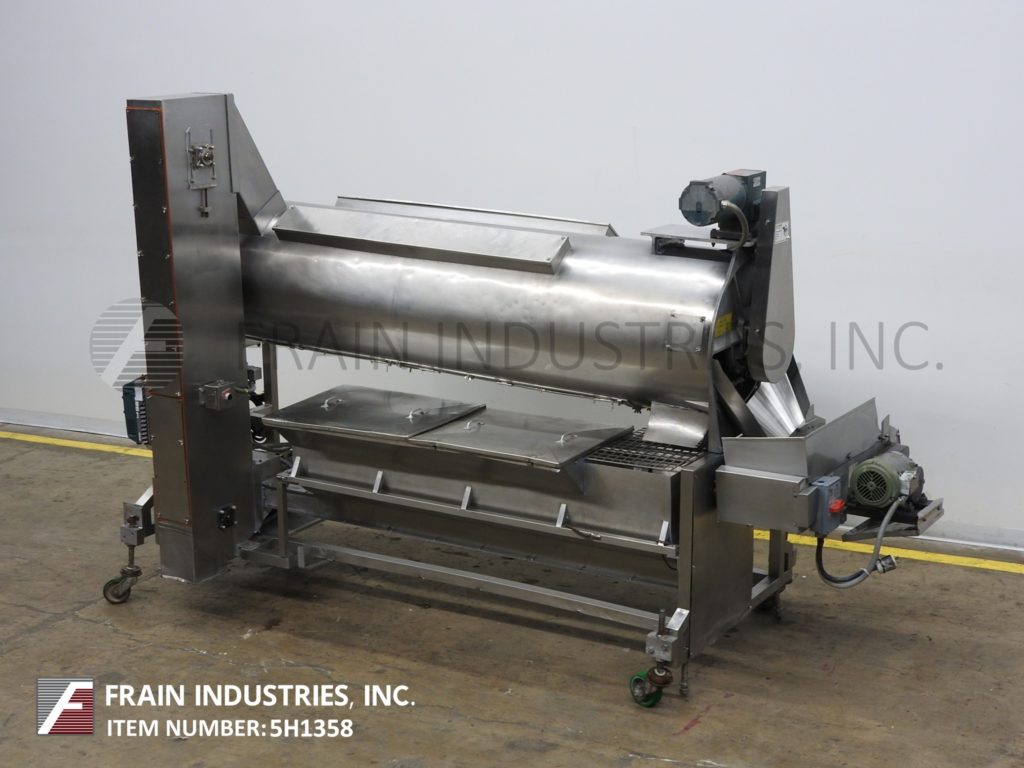 DCA #MD121, continous, Stainless Steel, powdered, granulated or cinnamon sugar donut coating system - Image 1
