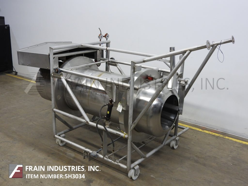 Lor Don Limited, Stainless Steel, continuous motion coating drum, 36" ID x 120" long coating drum - Image 5