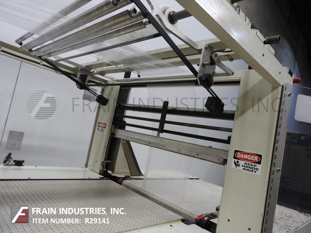 Arpac #115-36, Inline, shrink bundler, 26-3/4" wide x 42" long infeed conveyor, 37" wide hot knife seal jaws - Image 2