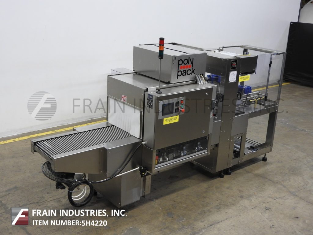 Poly Pack #PH-16, automatic, Stainless Steel shrink bundler and tunnel, 1-30 bundles per minute, 6" wide x - Image 5