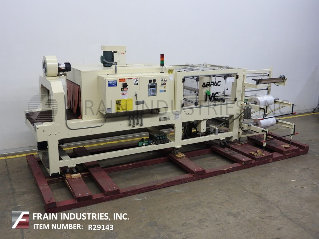 Arpac #105-TW28, inline, shrink bundler, rated from 1-30 bundles per minute, 20" wide x 70" long slip torque - Image 5