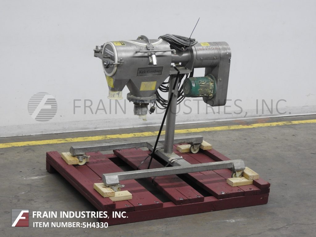 KeK Gardner #K300C, cantilever shaft design, centrifugal sifter rated from 3 to 5 tons of product per hour - Image 1