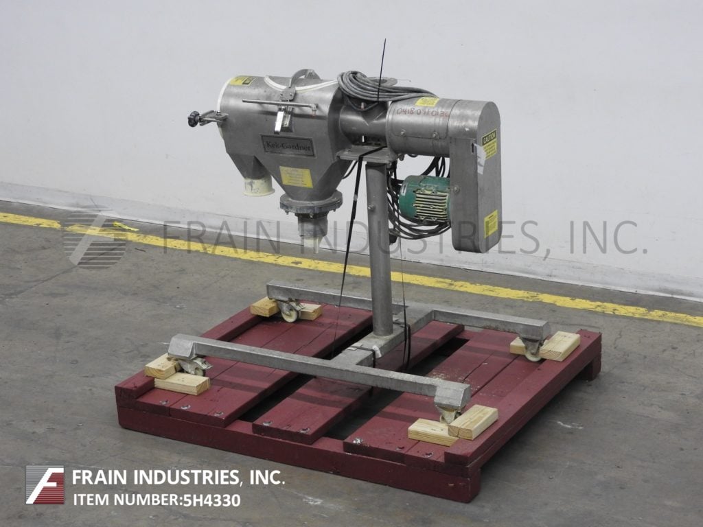 KeK Gardner #K300C, cantilever shaft design, centrifugal sifter rated from 3 to 5 tons of product per hour - Image 5