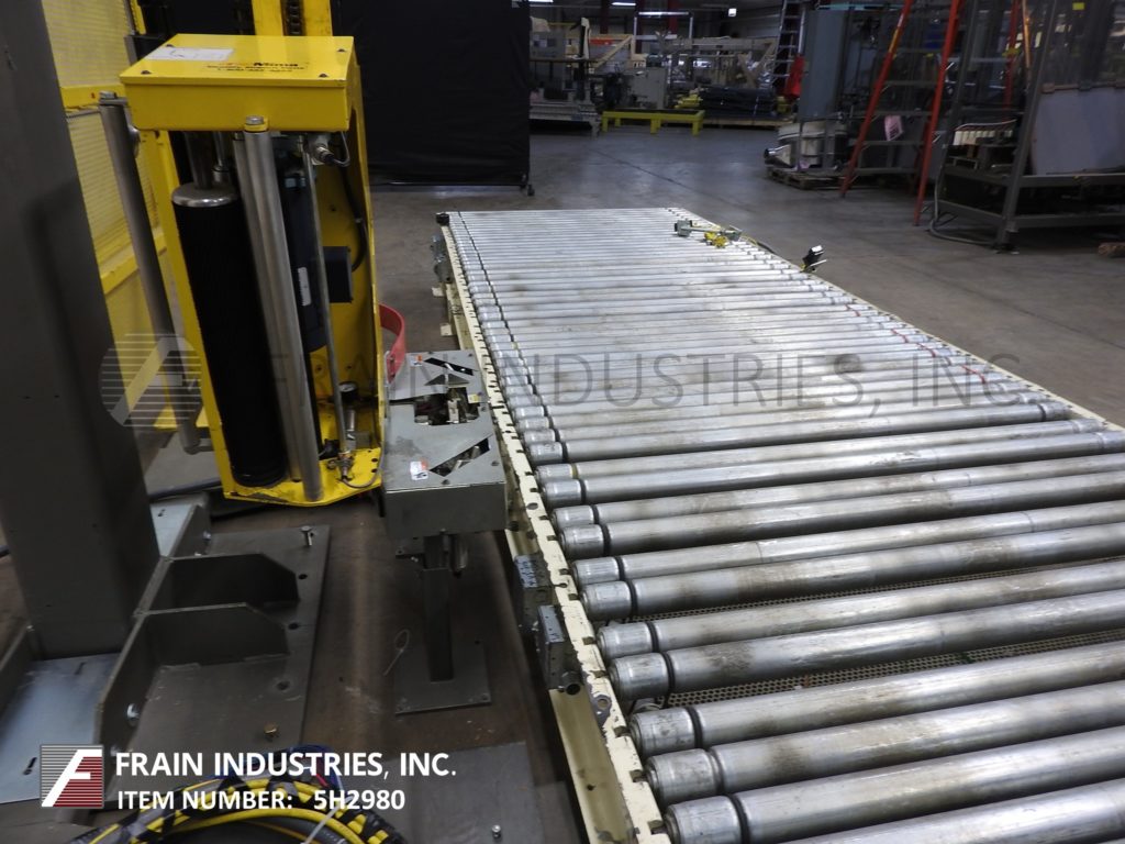 Mima #Cobra-XL, automatic, overhead spiral style stretch wrapper, 10-35 loads per hour, 57" W x 262" L roller - Image 2