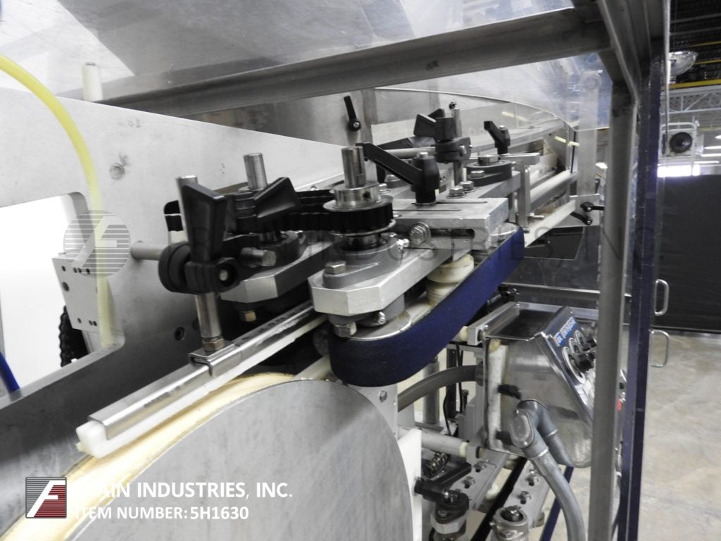 New England #NEH-48, automatic, Stainless Steel, bulk bottle unscrambler, 58" long x 64" wide x 30" deep - Image 2