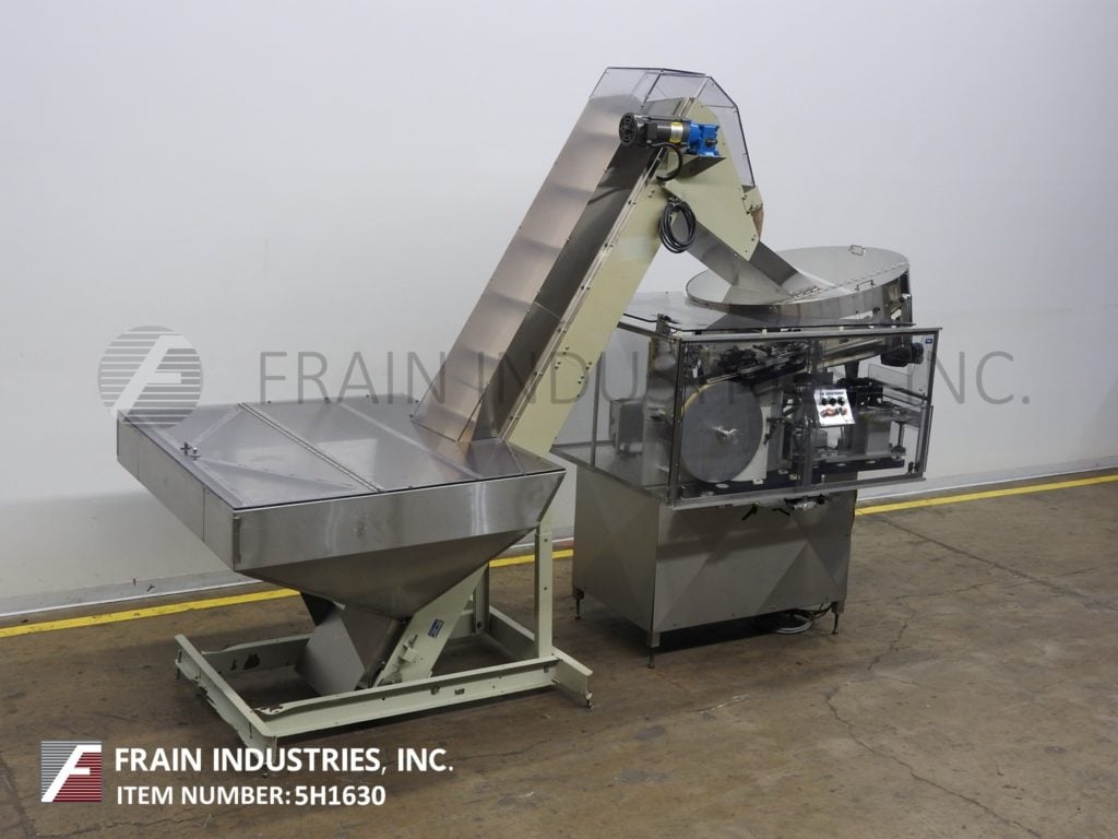 New England #NEH-48, automatic, Stainless Steel, bulk bottle unscrambler, 58" long x 64" wide x 30" deep - Image 5