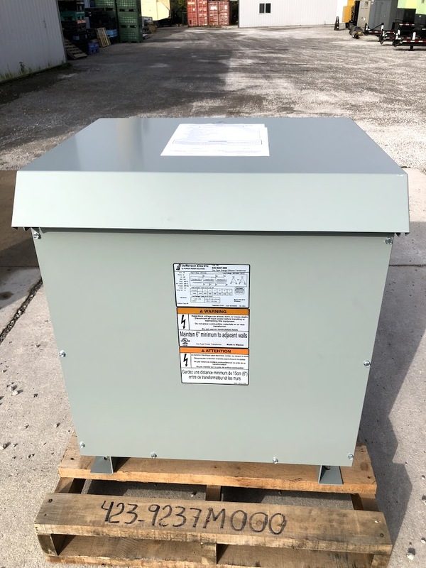 75 KVA 480 Delta Primary, 240 Delta Secondary, Jefferson, CT120,factory new,Nema 3R,free ship - Image 1