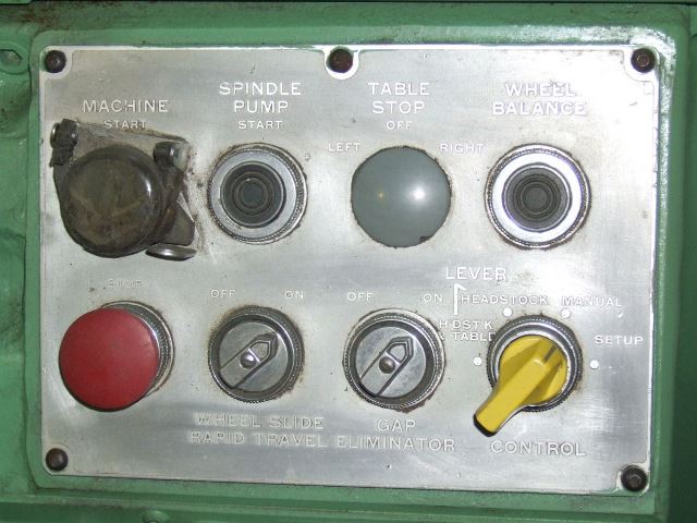 10" x 36" Brown & Sharpe #1036 Microstatic, outside dimension grinder, slant head, automatic plunge, 1978 - Image 4