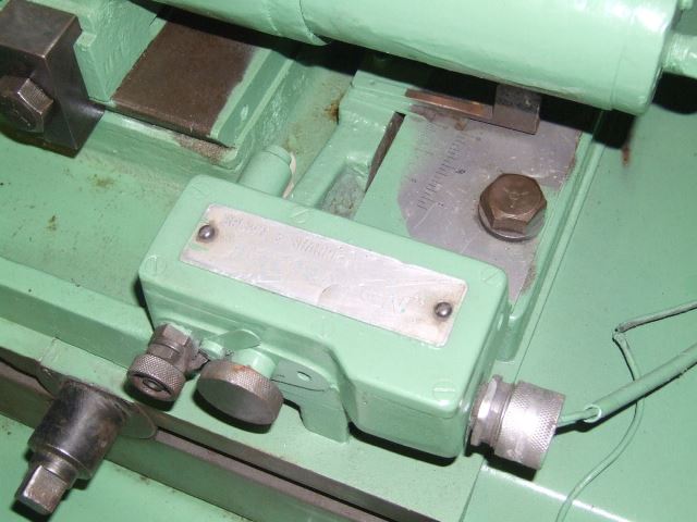 10" x 36" Brown & Sharpe #1036 Microstatic, outside dimension grinder, slant head, automatic plunge, 1978 - Image 5