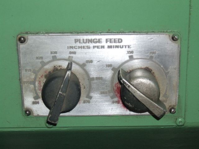 10" x 36" Brown & Sharpe #1036 Microstatic, outside dimension grinder, slant head, automatic plunge, 1978 - Image 8