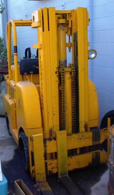 6000 lb. Allis-Chalmers, Forklift, LP, 40" Forks - Image 1
