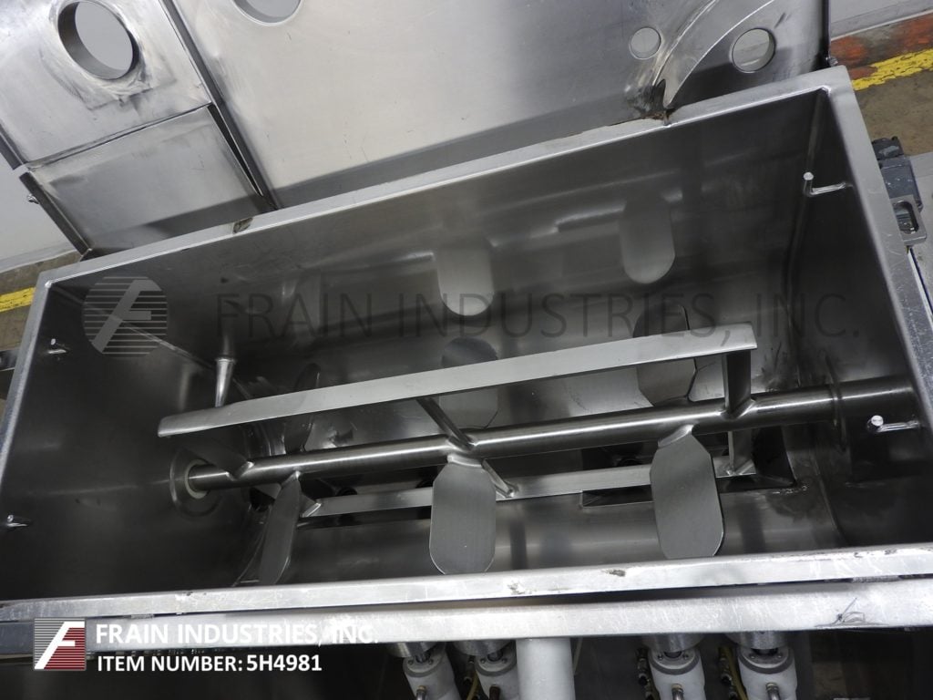 Raque #PF25-4, automatic, Stainless Steel, 4 head piston filler with BL60 paddle agitated hopper, 10-60 - Image 2
