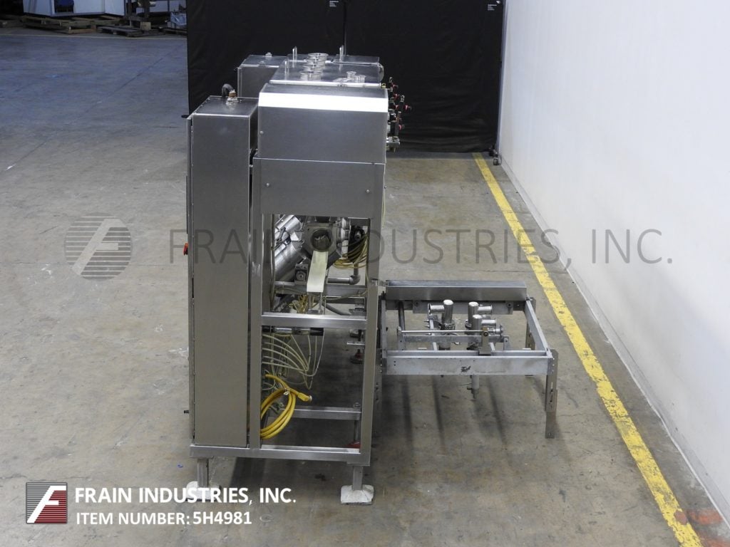 Raque #PF25-4, automatic, Stainless Steel, 4 head piston filler with BL60 paddle agitated hopper, 10-60 - Image 3